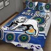 Canterbury-Bankstown Bulldogs Quilt Bed Set - Custom Indigenous Canterbury-Bankstown Bulldogs Quilt Bed Set
