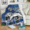 Canterbury-Bankstown Bulldogs Blanket - Custom Indigenous Canterbury-Bankstown Bulldogs Blanket