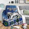 Canterbury-Bankstown Bulldogs Blanket - Custom Indigenous Canterbury-Bankstown Bulldogs Blanket