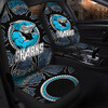 Cronulla-Sutherland Sharks Car Seat Covers - Custom Cronulla-Sutherland Sharks Car Seat Covers