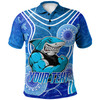 Cronulla-Sutherland Sharks Polo Shirt - Custom Indigenous Super Cronulla-Sutherland Sharks Polo Shirt