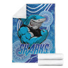Cronulla-Sutherland Sharks Blanket - Custom Cronulla-Sutherland Sharks Blanket