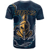 Gold Coast Titans T-shirt - Custom Indigenous Gold Coast Titans T-shirt