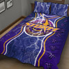 Melbourne Storm Quilt Bed Set - Indigenous Melbourne Storm Quilt Bed Set