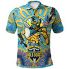 Gold Coast Titans Custom Polo Shirt - Stand Up Titans Indigenous Aboriginal Inspired Polo Shirt1