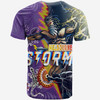 Melbourne Storm T-shirt - Custom Super Melbourne Storm Thunder Power T-shirt