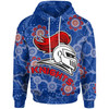 Newcastle Knights Hoodie - Custom Aboriginal Inspired Newcastle Knights