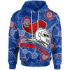 Newcastle Knights Hoodie - Custom Aboriginal Inspired Newcastle Knights