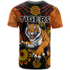 Wests Tigers T-shirt - Custom Indigenous Wests Tigers T-shirt Ver2