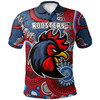 Sydney Roosters Custom Polo Shirt - Indigenous Sydney Roosters