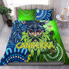 Canberra Raiders Aboriginal Inspired Bedding Set - Indigenous Canberra Raiders Vikings Power1