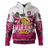 Australia Maroons Cane Toad Custom Hoodie - Queenslanders Go The Mighty Maroons Indigenous Koala Hoodie