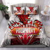 Illawarra and St George Bedding Set - Custom Indigenous Super Illawarra and St George Scratch Style