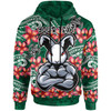 South Sydney Rabbitohs Hoodie - Custom Polynesian Super South Sydney Rabbitohs Hoodie