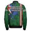 South Sydney Rabbitohs Bomber Jacket - South Sydney Rabbitohs With Camouflage and Australia Flag Bomber Jacket