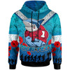 Cronulla-Sutherland Sharks Hoodie - Custom Anzac Day Cronulla-Sutherland Sharks Hoodie