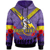 Melbourne Storm Hoodie - Custom Anzac Day Melbourne Storm Hoodie