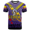 Melbourne Storm T-shirt - Custom Anzac Day Melbourne Storm T-shirt
