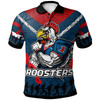 Sydney Roosters Polo Shirt - Custom Anzac Day Sydney Roosters Polo Shirt