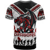 Australia Illawarra and St George T-shirt - Custom Anzac Day Dragons T-shirt