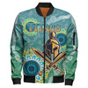 Gold Coast Titans Bomber Jacket - Custom Super Gold Coast Titans Bomber Jacket