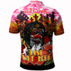 Indigenous All Stars Anzac Lest We Forget Polo Shirt - Custom Indigenous Anzac Dreaming With Camouflage And Poppy Flower