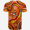 Indigenous Dreamtime Mother Rainbow Serpent Custom T-Shirt