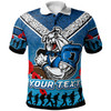 Canterbury-Bankstown Bulldogs Polo Shirt - Custom Anzac Canterbury-Bankstown Bulldogs Polo Shirt