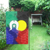 Australia Naidoc Week Garden Flag With Aboriginal Inspired Patterns Ver1