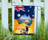 Australia Anzac Day Flag - Today Peace Is Yesterday Sacrifice