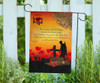 Australia Anzac Day Garden Flag - Lest We Forget Ver1