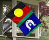 Australia Naidoc Week Combination Flag - Indigenous Australian and Torres Strait Islander