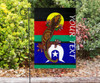 Custom Australia Naidoc Week Flag - Indigenous Australian Lizard Naidoc Style