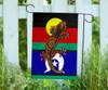 Australia Naidoc Week Flag with Indigenous Australian Lizard