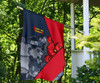 Australia Anzac Day Flag - Anzac Day with Aboriginal Patterns