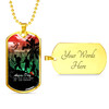 Australia Anzac Military Dog Tag Necklace - They Gave Their Today For Your Tomorrow