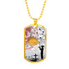 Australia Anzac Military Dog Tag Necklace - We Will Remember Them