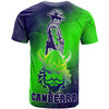 Canberra Raiders T-shirt - Anzac Warriors Gradient Style T-shirt