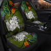 Australia Aboriginal Custom Car Seat Cover - Indigenous Watercolor Dot Art Frog