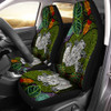 Australia Aboriginal Custom Car Seat Cover - Indigenous Watercolor Dot Art Frog