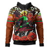 South Sydney Rabbitohs Camouflage Anzac Custom Hoodie - Souths Anzac Day Lest We Forget Spirit Hoodie