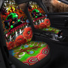 Souths Custom Camouflage Anzac Poppy Car Seat Cover - Souths Anzac Lest We Forget Spirit