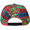 Souths Anzac Day Custom Watercolour Cap - Remembrance Indigenous Souths With Poppy Flower