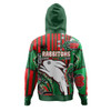 Australia South Sydney Rabbitohs Custom Hoodie - Indigenous Dreaming Souths "Live A Red Green Life" Hoodie