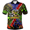 Canberra Raiders Anzac Polo Shirt - Canberra Raiders Lest We Forget Aboriginal Inspired Polo Shirt