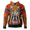 Wests Tigers Anzac Custom Hoodie - Remembrance Wests Tigers Anzac Day With Poppy Flower1