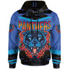 Panthers Rugby Hoodie - Custom Angry Panther Style Hoodie