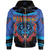 Panthers Rugby Hoodie - Custom Angry Panther Style Hoodie 1