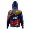 Australia Sydney Anzac Custom Hoodie - Anzac Day Sydney Aboriginal Inspired Hoodie