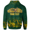 Wallabies Rugby Hoodie - Custom Wallabies Aboriginal With Animals Hoodie 3